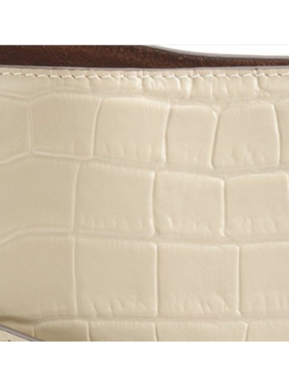 RADLEY LONDON Leather Dukes Place Faux Crocodile Medium Compartment Crossbody - Picture 4 of 5